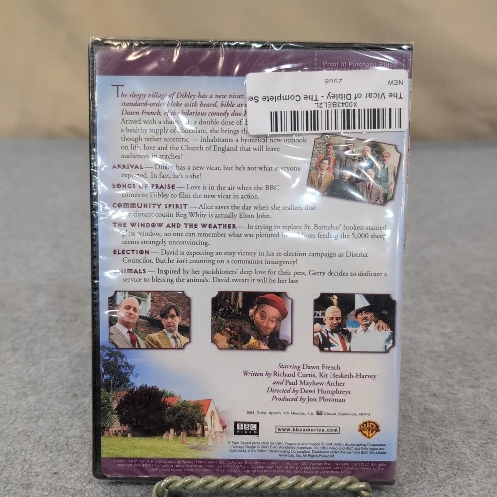 The Vicar of Dibley Series 1‎ DVD BBC Video Starring Dawn French Complete Sealed - Picture 2 of 2